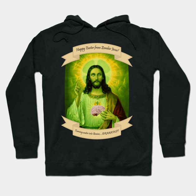 Zombie Jesus Hoodie by BishopCras